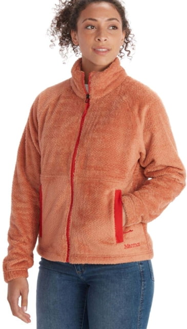 Marmot Homestead Fleece Jacket - Women's Large Rose Gold