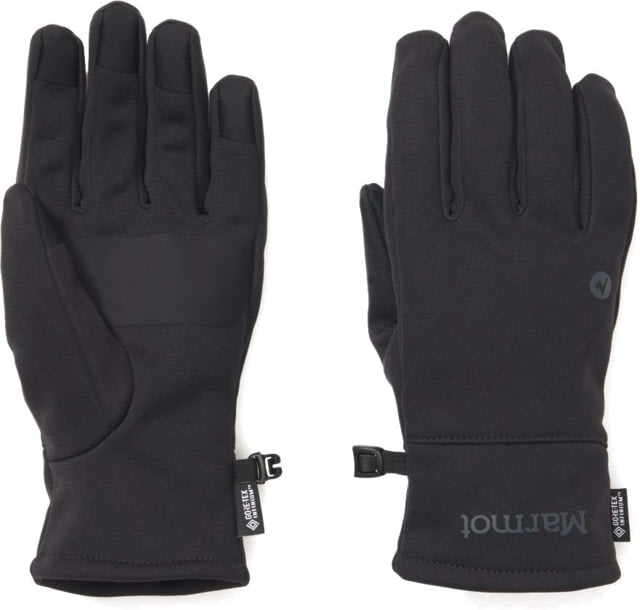 Marmot Infinium Windstopper Softshell Glove - Men's Black Medium