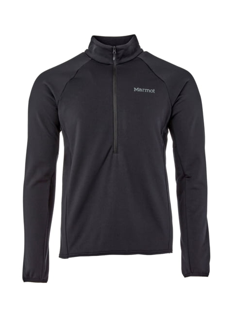 Marmot Leconte Fleece 1/2 Zip - Men's Black Small