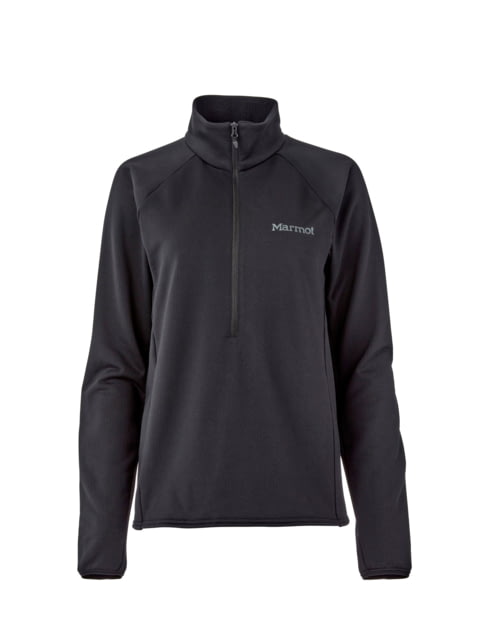 Marmot Leconte Fleece 1/2 Zip - Women's Black Large