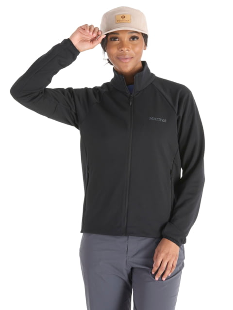 Marmot Leconte Fleece Jacket - Women's Black Small