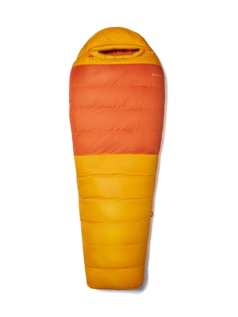 Marmot Lost Coast 5 Sleeping Bags Golden Sun/Tangelo Left Zip