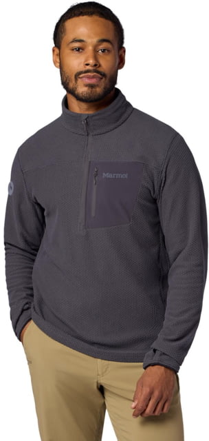 Marmot Marmot AirFleece 1/2 Zip - Men's Blackened Medium
