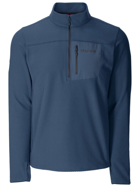 Marmot Marmot AirFleece 1/2 Zip Jacket - Men's Thunderhead Extra Large