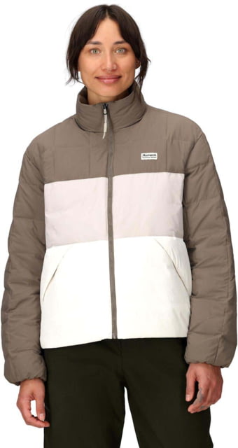 Marmot Marmot Ares Jacket - Womens Claystone/Birch Bark/Pearl Large