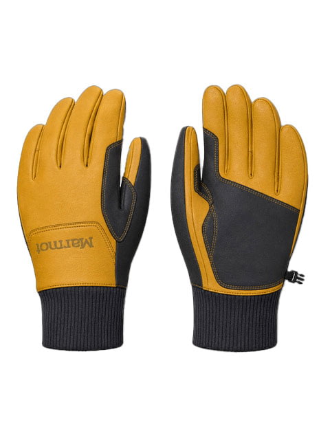 Marmot Marmot Crestview Ski Gloves Tan Small - $57.99 at CampSaver.com