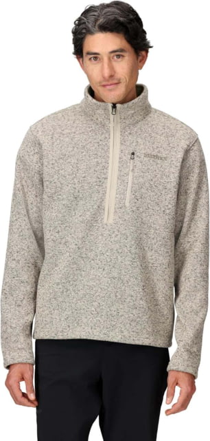 Marmot Marmot Drop Line 1/2 Zip - Men's Birch Bark Heather Medium