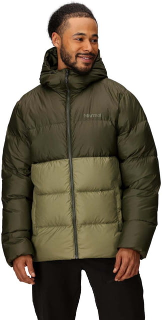 Marmot Marmot Guides Down Hoody - Men's Rosin Green/Olive Grove Medium