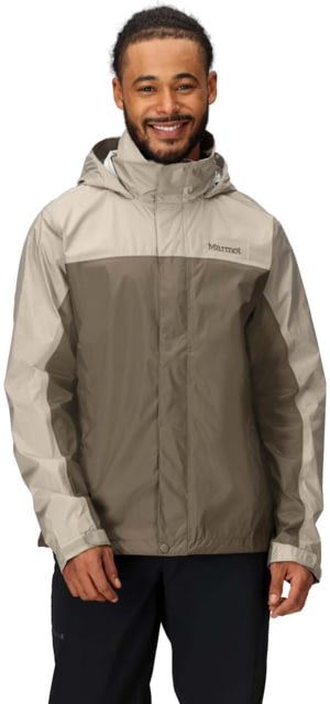 Marmot Marmot PreCip Eco Jacket - Men's Shale Grey/Claystone Large