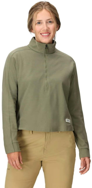 Marmot Marmot Redwood 1/2 Zip - Women's Olive Grove Large
