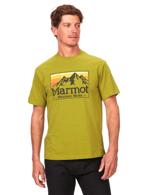 Marmot MMW Gradient Short Sleeve Tee - Men's Cilantro Medium