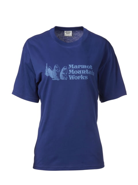 Marmot MMW Short Sleeve Tee - Women's Twilight Blue Large