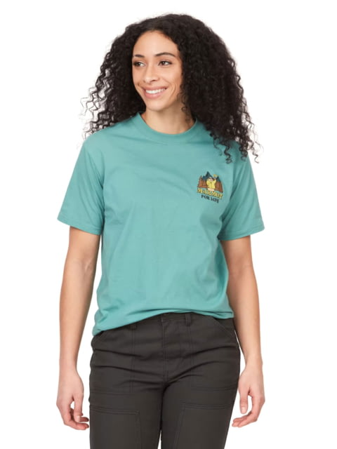 Marmot Outdoor Marty Short Sleeve Tee - Women's Blue Agave Extra Large