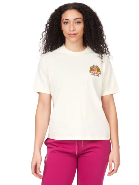Marmot Outdoor Marty Short Sleeve Tee - Women's Papyrus Extra Large