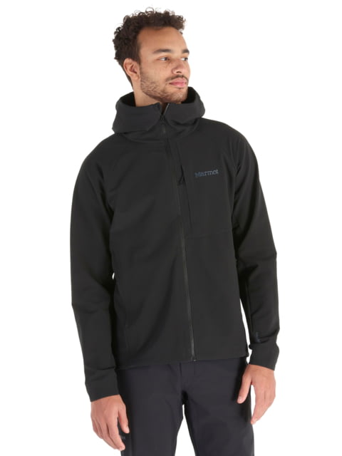 Marmot Pinnacle DriClime Hoody - Men's Black 2XL