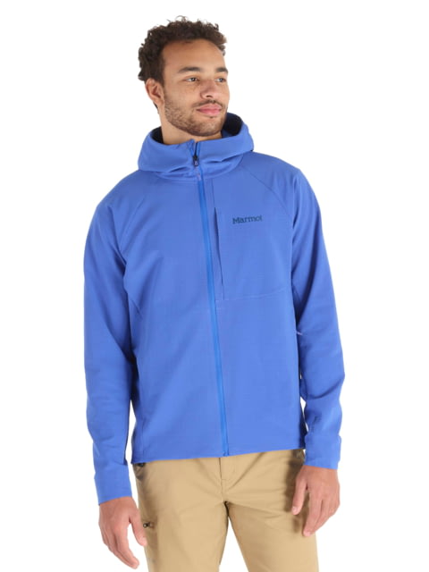 Marmot Pinnacle DriClime Hoody - Men's Trail Blue Large