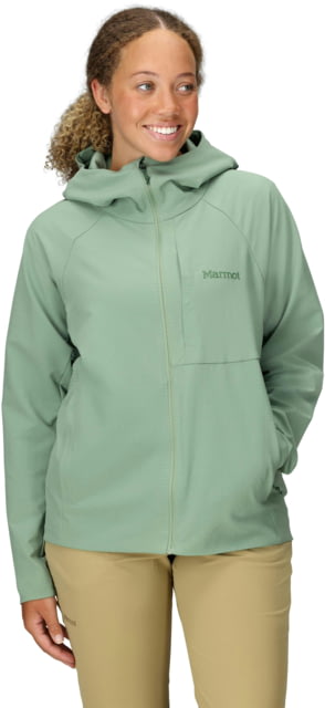 Marmot Marmot Pinnacle DriClme Hoody - Women's Agate Green S