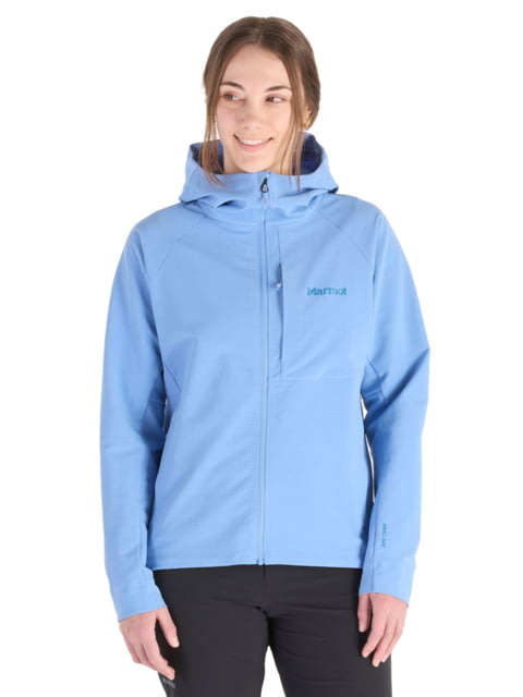 Marmot Pinnacle DriClme Hoody - Women's Blue Bonnet Large