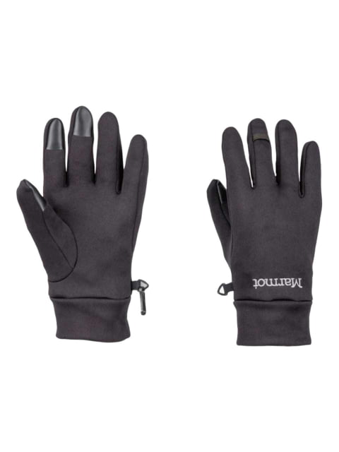 Marmot Power Stretch Connect Glove - Men's Black Extra Large
