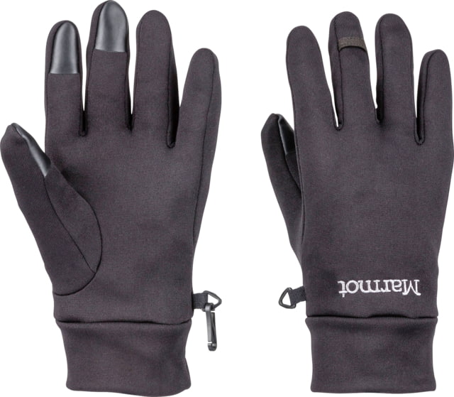 Marmot Power Stretch Connect Glove - Men's Black XS