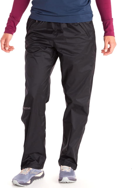 Marmot PreCip Eco Full Zip Pant Long - Women's Black XL