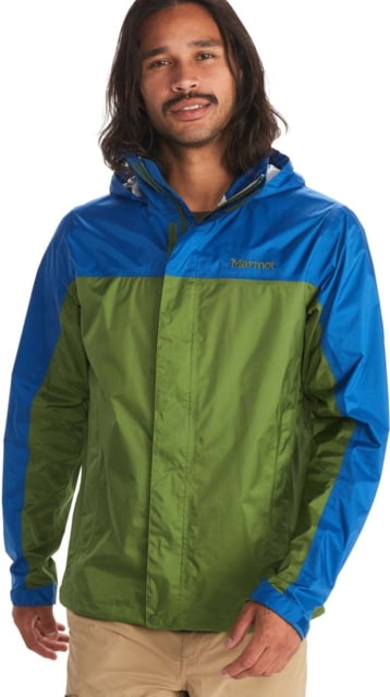 Marmot PreCip Eco Jacket - Men's Foliage/Dark Azure Small