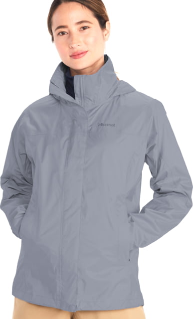 Marmot PreCip Eco Jacket - Women's Steel Onyx S