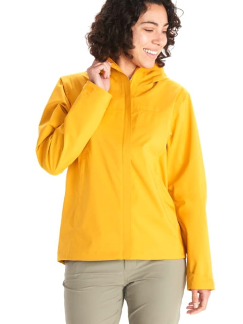 Marmot PreCip Eco Pro Jacket - Women's Golden Sun Extra Small