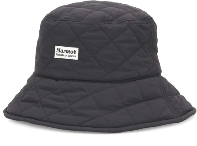 Marmot Quilted Bucket Hat Black One Size