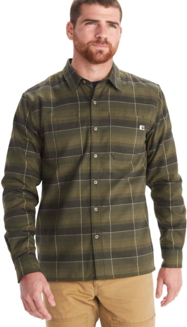 Marmot Ridgefield Heavyweight Flannel Overshirt - Men's Nori Extra Large