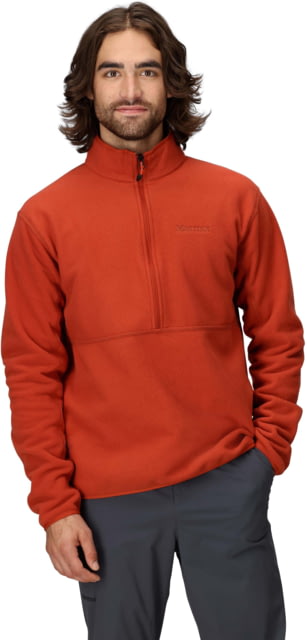Marmot Marmot Rocklin 1/2 Zip - Men's Sumac Large