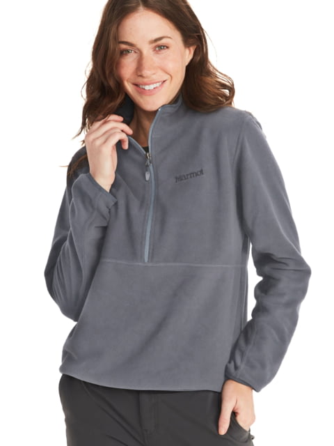 Marmot Rocklin 1/2 Zip - Women's Steel Onyx Extra Small
