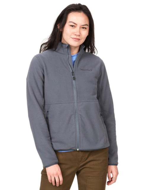 Marmot Rocklin Full Zip Jacket - Women's Steel Onyx Extra Small