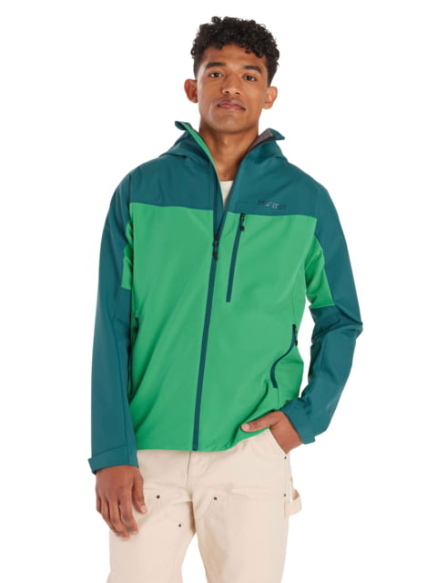 Marmot ROM GORE-TEX Infinium Hoody - Men's Dark Jungle/Clover Large