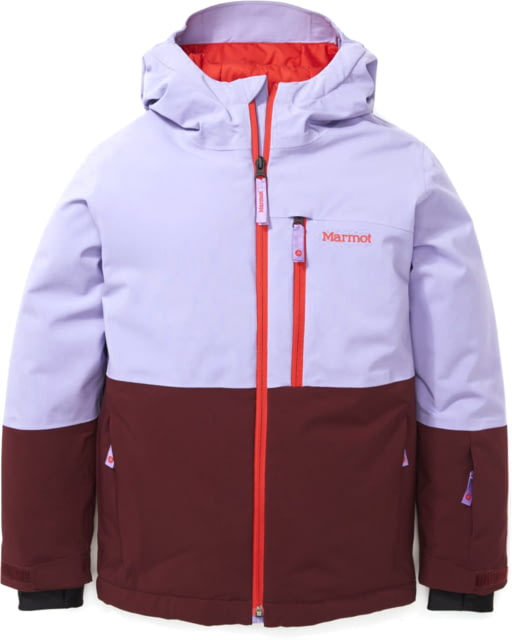 Marmot Snowline Jacket - Kid's Paisley Purple/Port Royal Medium