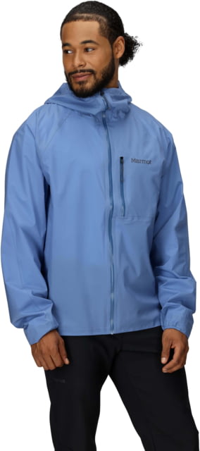 Marmot Superalloy Bio Rain Jacket – Men’s Rain Cloud S Marmot Superalloy Bio Rain Jacket – Men’s Rain Cloud S