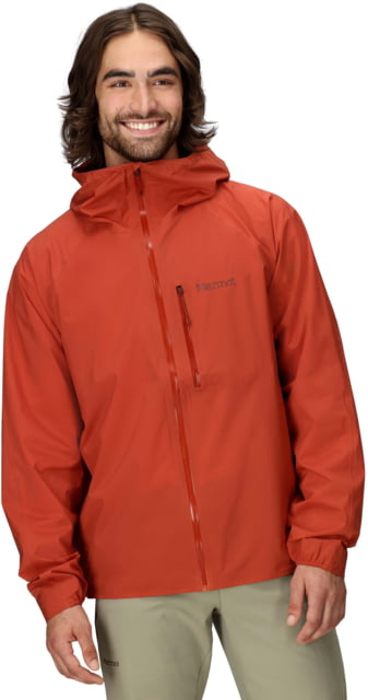 Marmot Superalloy Bio Rain Jacket – Men’s Sumac S