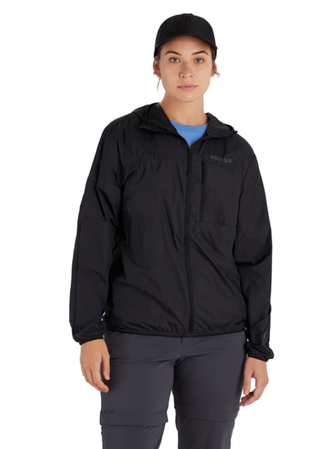 Marmot Superalloy Bio Wind Jacket - Women's Black Medium