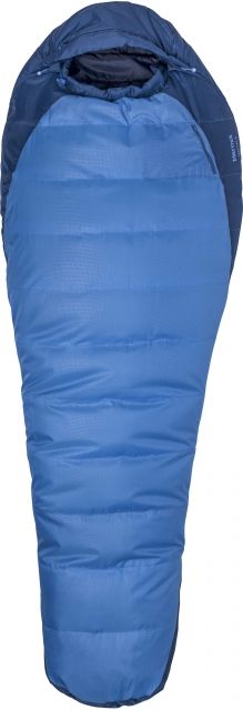 Marmot Trestles 15 Sleeping Bag Synthetic Regular Right Cobalt Blue/Blue Night