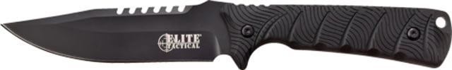 Elite Tactical Backdraft Fixed Blade Knife 5 in Stainless Steel Clip Point