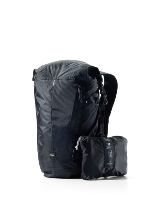 Matador Waterproof Packable Backpack Packed Black 18L