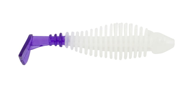 Matzuo Gaikotsu 3.5in Ribbed Swimmer 8pk White Purple