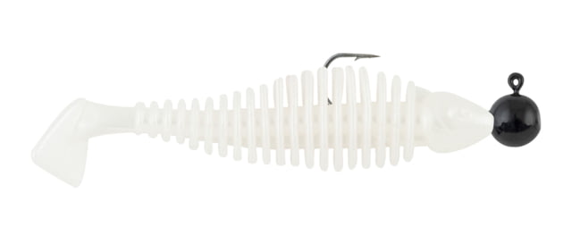 Matzuo Gaikotsu Pre-Rigged Swimmer 3.5in 3pk 1/8th oz Pearl