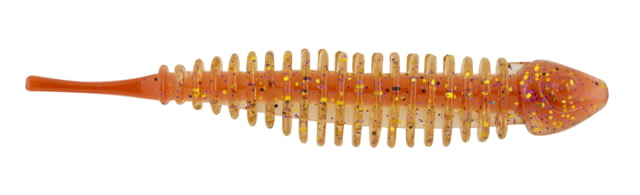 Matzuo Gaikotsu Ribbed Beaver Tail 4in 8pk Fire Tail Gold