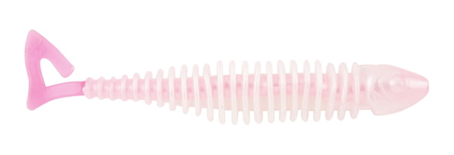 Matzuo Gaikotsu Ribbed Curl Tail 4" 8pk Pearl Pink