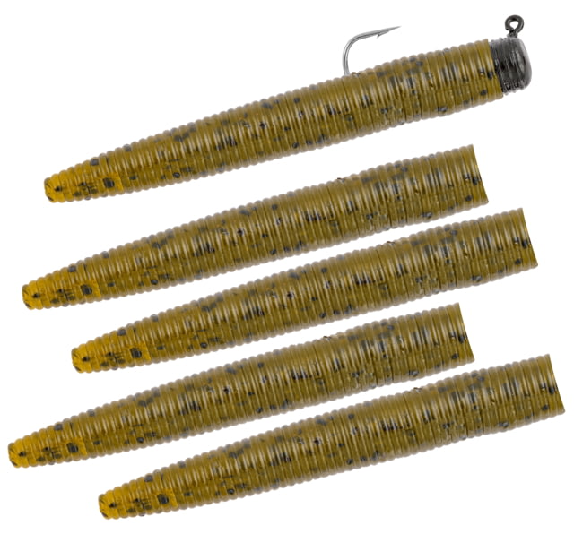 Matzuo Ned Rig Green Pumpkin 1/8oz 5 Per Pack