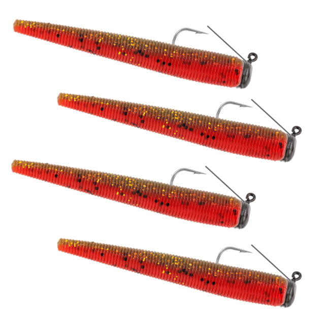 Matzuo Weedless Ned Rig 1/16oz Molten Craw 4pk