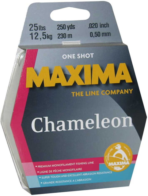 Maxima Chameleon Mono Line 1-Shot Spool 10lb 220yd