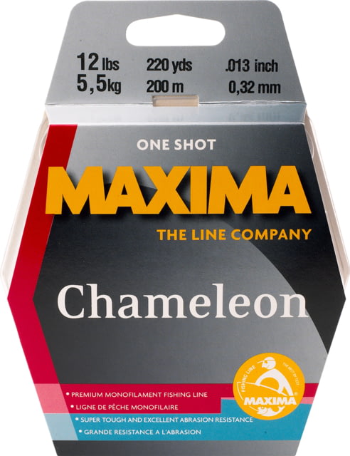 Maxima Chameleon Mono Line 1-Shot Spool 6lb 250yd