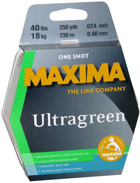 Maxima Ultragreen Mono Line 1-Shot Spool 10lb 220yd